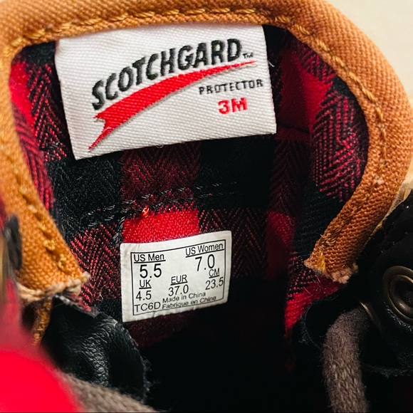 VANS SK8-HI MTE ALL WEATHER Glazed Ginger/Flannel Suede Shoes - Picture 6 of 9